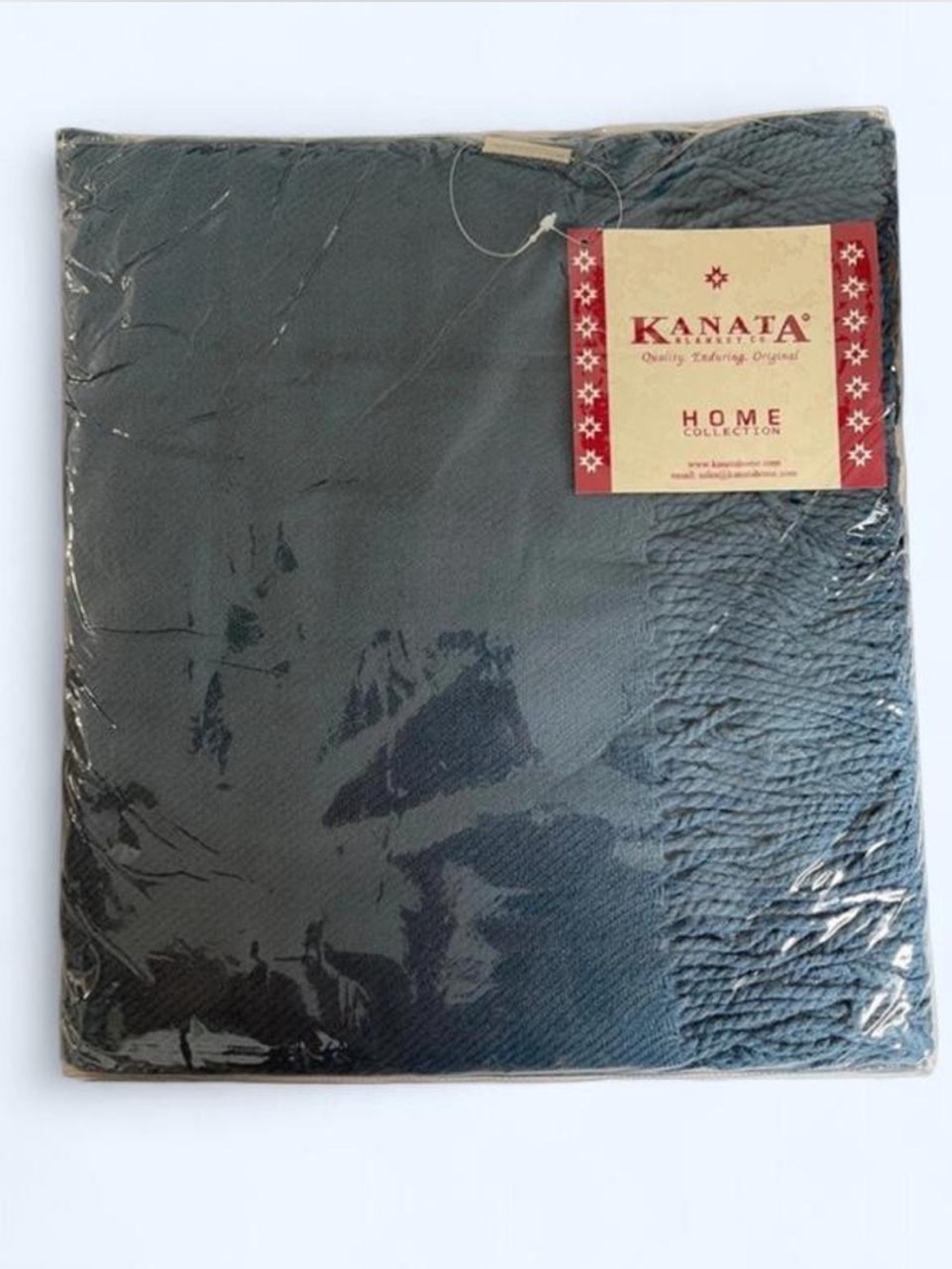 Kanata Home Collection Teal Throw Blanket